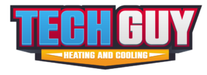 Tech Guy Heating and cooling color logo